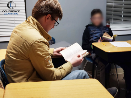 Students engaged in learning